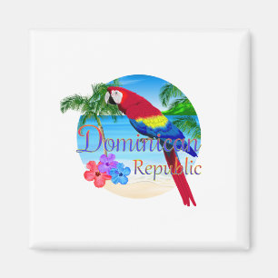 Aimant La République Dominicaine tropicale