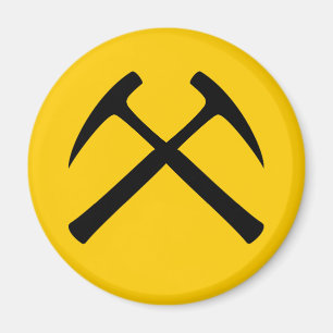 Aimant La roche croisée martèle l'aimant