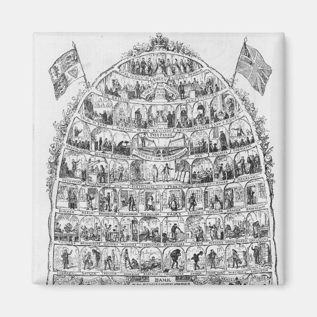 Aimant La ruche britannique, 1867 (Devant)