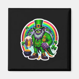 Aimant La Saint-Patrick Bylor du mauvais œil démon irland