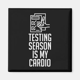 Aimant La Saison Est Mon Cardio Drôle Dire Cadeau De Prof