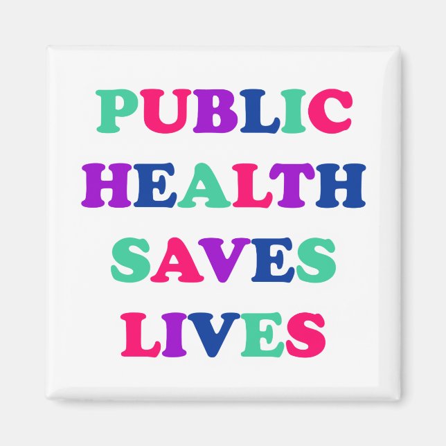 Aimant La santé publique sauve des vies (Devant)