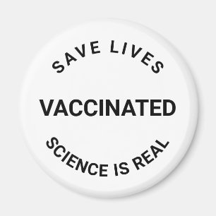 Aimant La science vaccinée est réelle, sauver des vies