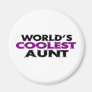 Aimant La tante la plus fraîche des mondes