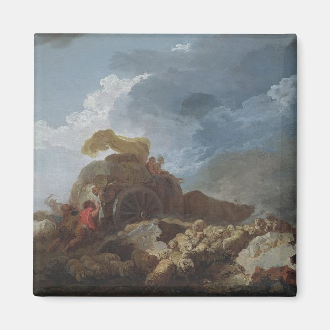 Aimant La tempête, vers 1759 (Devant)