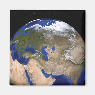 Aimant La terre de marbre bleue de prochaine génération