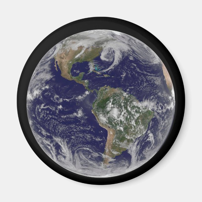 Aimant La Terre Pleine Montre Des Systèmes À Faible Press (Devant)