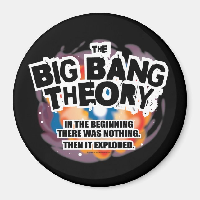 Aimant La théorie du Big Bang (Devant)