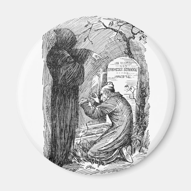 Aimant La tombe de Scrooge (Devant)
