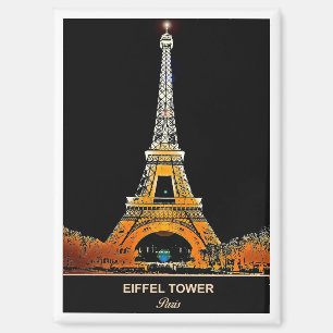 Aimant La Tour Eiffel où les rêves touchent le ciel