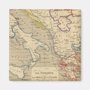 Aimant La Turquie, la Grèce et l'Italie de 1700 a 1840