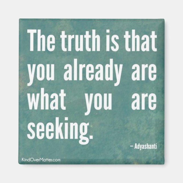 Aimant La vérité (Devant)