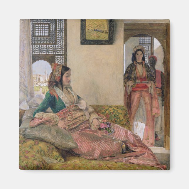 Aimant La vie dans le harem, Le Caire (Devant)