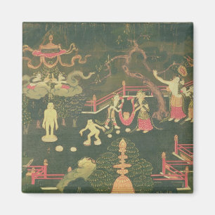 Aimant La vie de Bouddha Shakyamuni