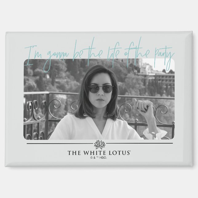 Aimant La vie du Parti - Le Lotus Blanc (Recto)