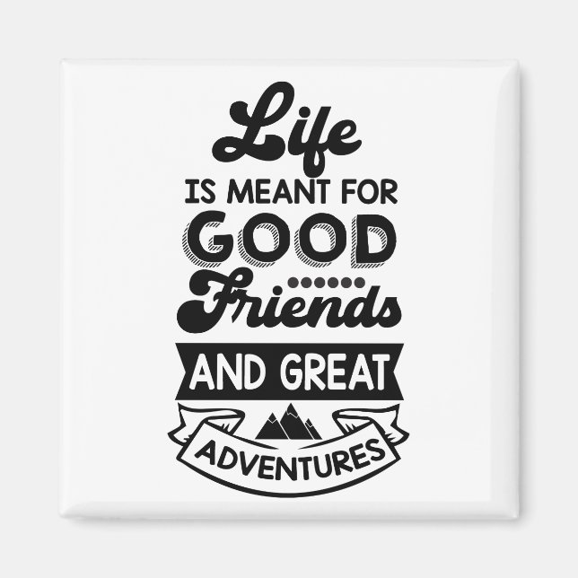 Aimant la vie est destinée aux bons amis et aux grandes a (Devant)