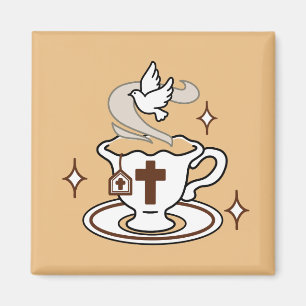 Aimant La vie est douce avec Jésus - Christian Faith Tea 