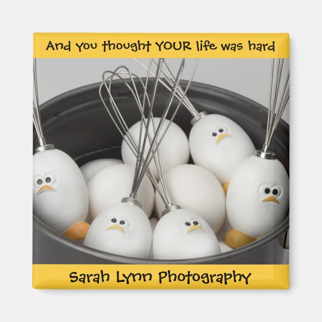 Aimant La vie est dure (Devant)