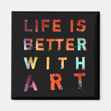 La vie est meilleure avec l'art