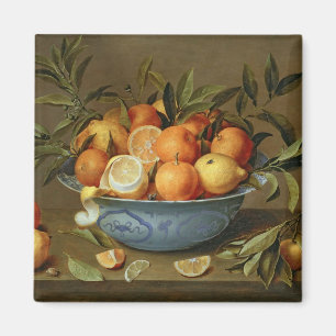Aimant La vie toujours avec des oranges et des citrons