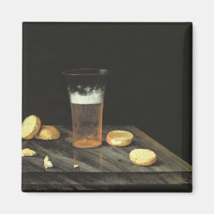 Aimant La vie toujours avec le verre de bière