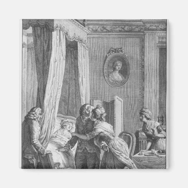 Aimant La visite du médecin de Boson (Devant)