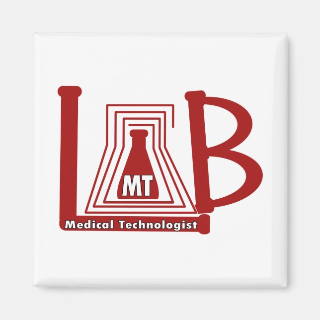 AIMANT LAB FLASK LOGO MT - TECHNOLOGUE MÉDICALE (Devant)