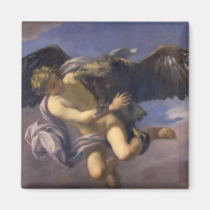 Aimant L'abduction de Ganymede, 1700 (huile sur la toile)