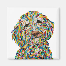 Aimant Labradoodle