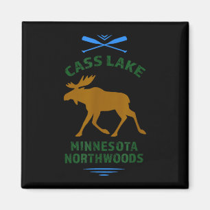 Aimant Lac Cass Minnesota nord bois plein air pêche