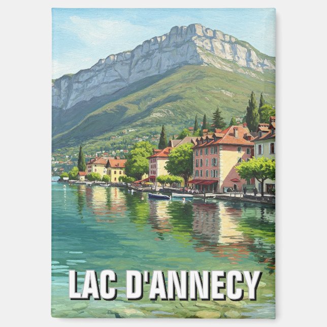Aimant Lac d'Annecy Lac d'Annecy France (Recto)