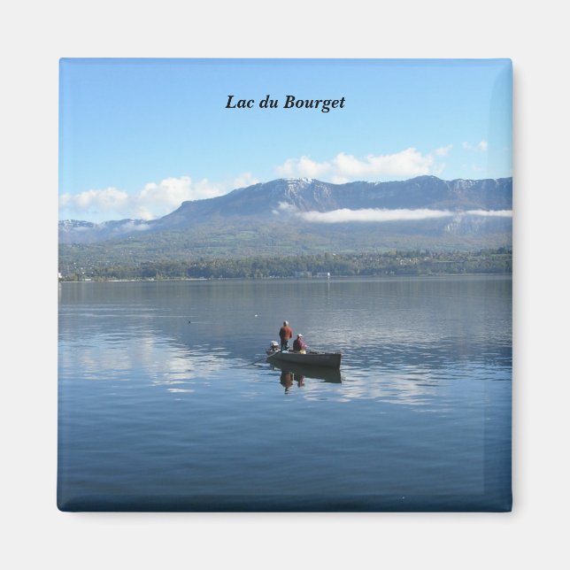 Aimant Lac du Bourget - (Devant)