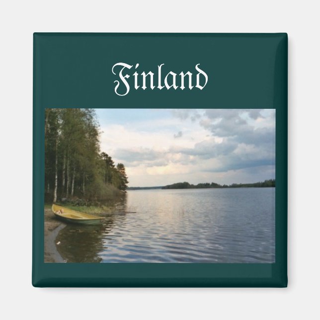 Aimant Lac Finlande (Devant)