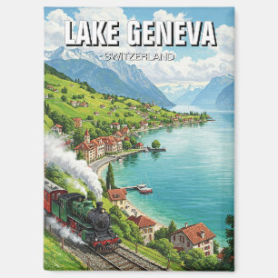 Aimant Lac Genève Suisse Voyage