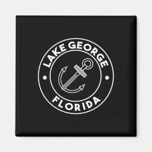 Aimant Lac graphique George Floride Pochette Souvenir