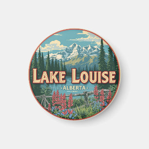 Aimant Lac Louise Canada Voyage Cadeau Parc national de B