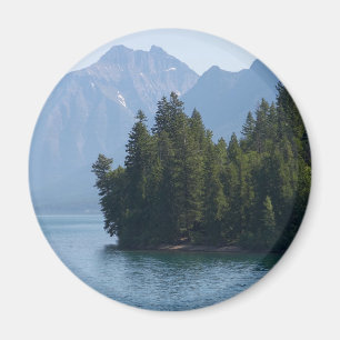 Aimant Lac Mcdonald en parc national Montana de glacier