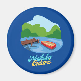 Aimant Lac Muskoka Ontario Canada