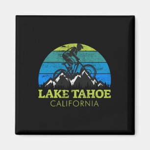 Aimant Lac Tahoe Californie VTT Mtb Vintage