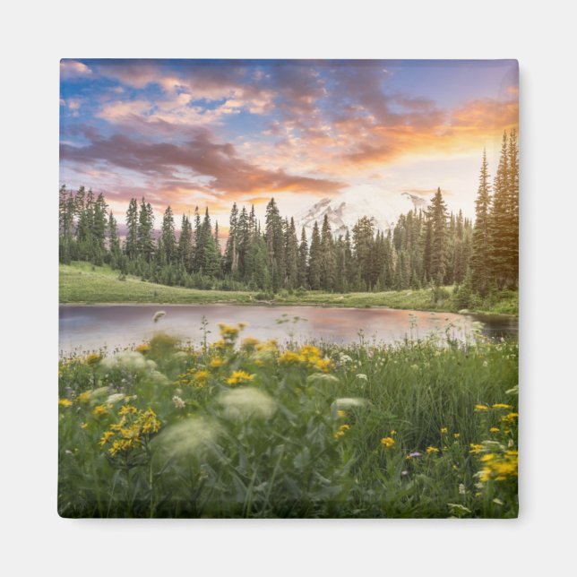 Aimant Lac Tipsoo de Mt.Rainier (Devant)