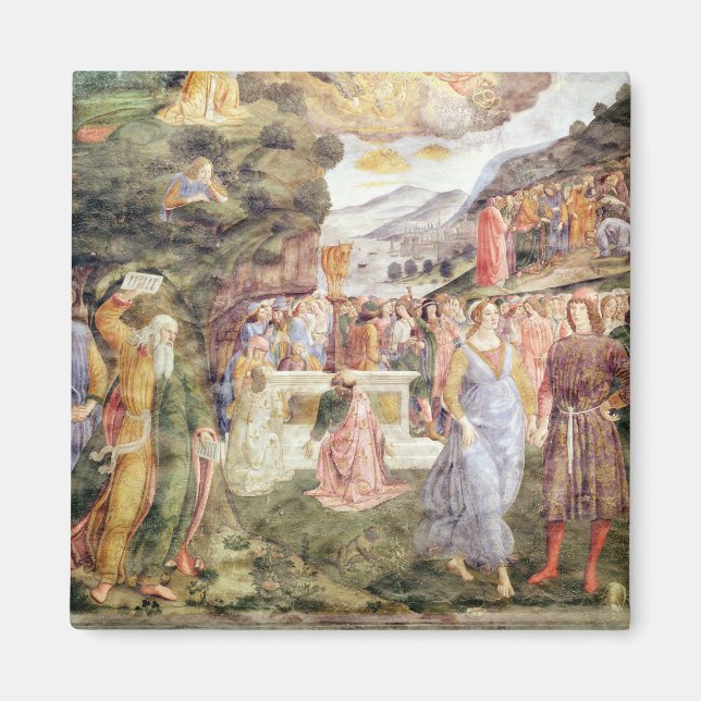 Aimant L'adoration du veau d'or (Devant)