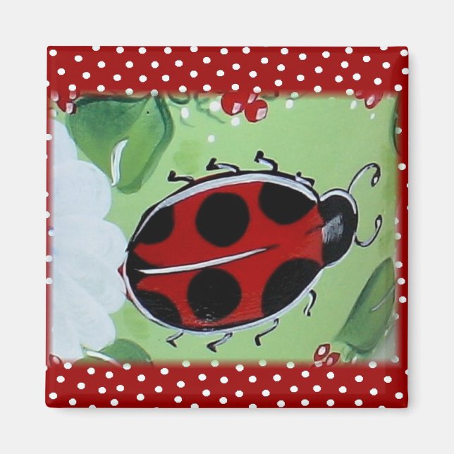 Aimant Lady Bug (Devant)