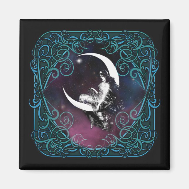 Aimant Lady Lune (Devant)