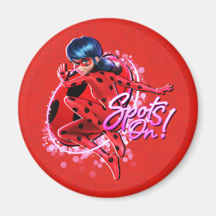 Aimant Ladybug miraculeux Spots Sur Graphic