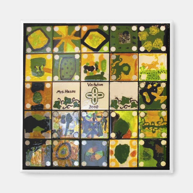 Aimant L'aimant de classe de Mme Hesse (Devant)