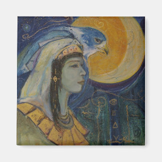 Aimant L'aimant de déesse de la lune de Falcoln égyptienn