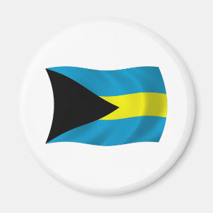 Aimant L'aimant de drapeau des Bahamas