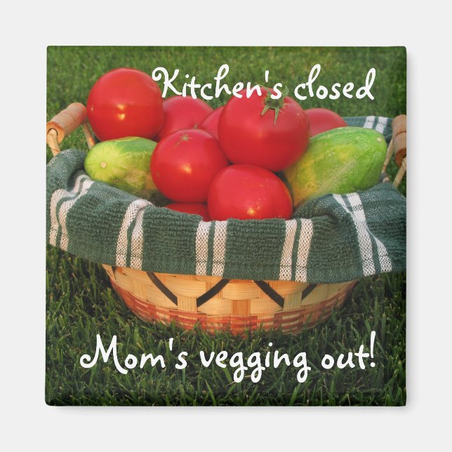 Aimant L'aimant de la mère—Maman L'aimant de la cuisine,  (Devant)