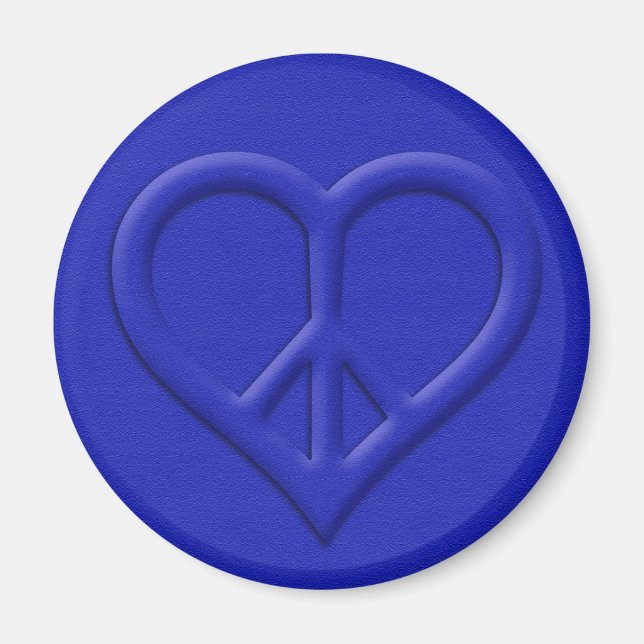 Aimant L'aimant de la paix et de l'amour (Devant)