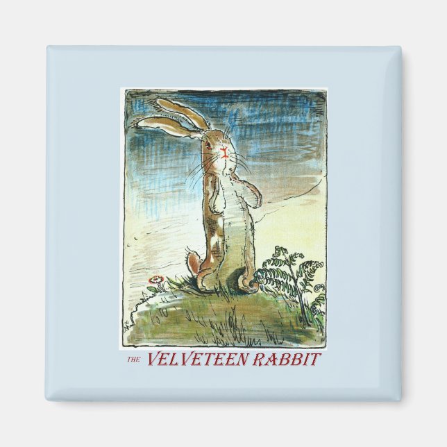 Aimant L'aimant de lapin Velveteen (Devant)